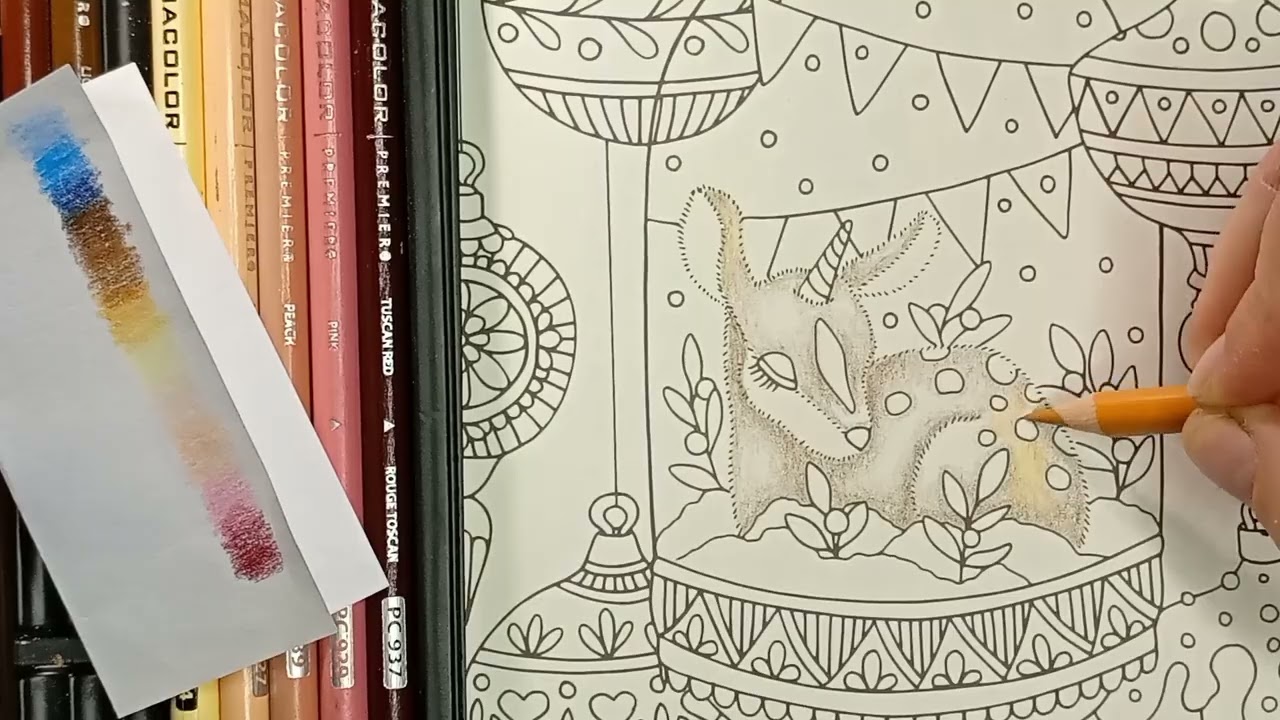 Coloring in Fairy Tales and Folklore by Emilie Lidehall Oberg part 1
