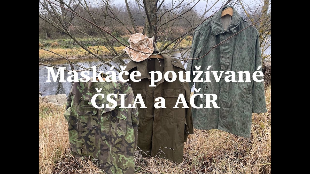 Maskáče používané AČR a ČSLA