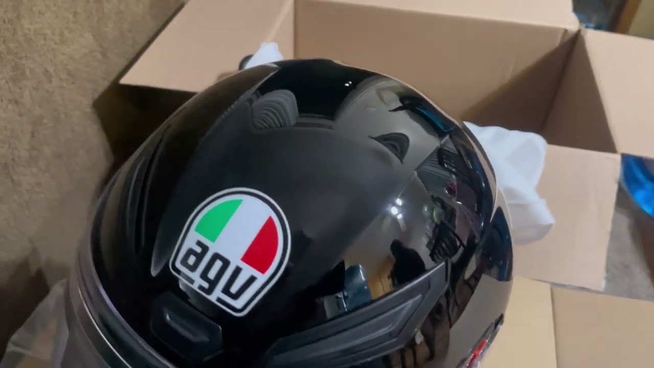 AGV K1 S GLOSS BLACK HELMET #agv #helmet #italy #revzilla #cyclegear #agvk1s #rpm
