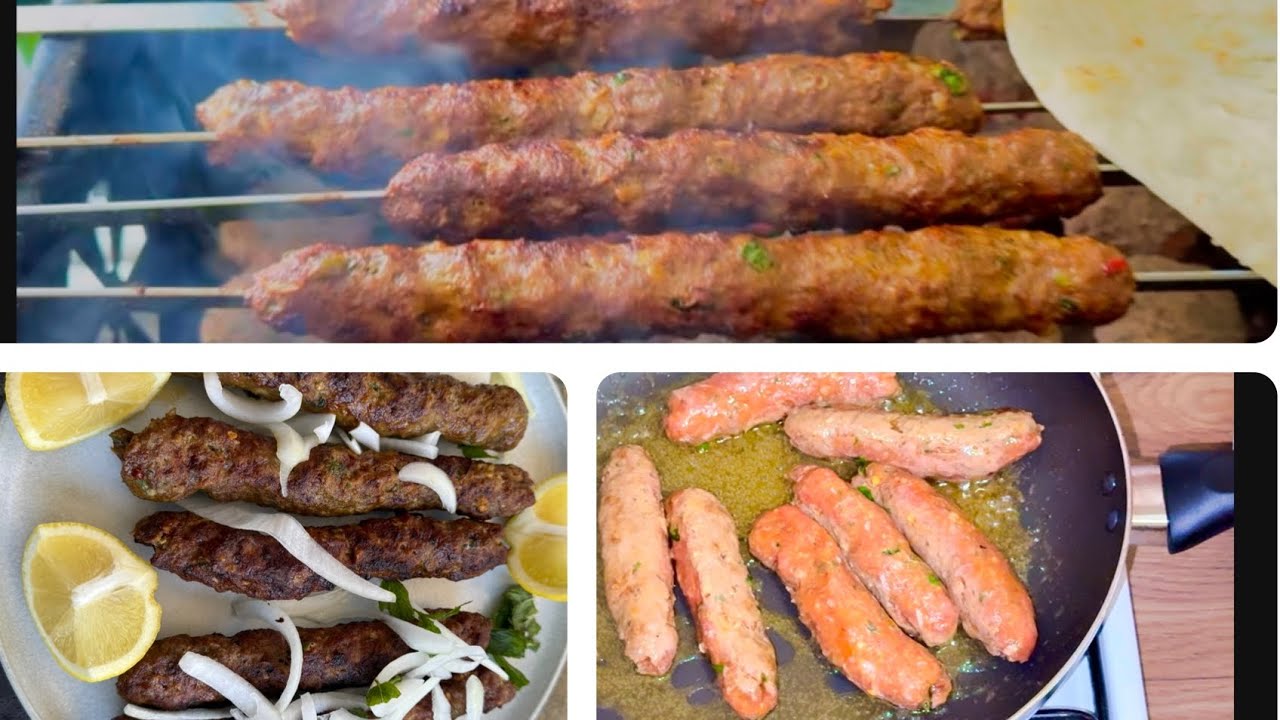 Perfect Seekh kabab!Restaurant style Juicy seekh kabab Recipe!Break proof Recipe!Seekh kabab on Tawa