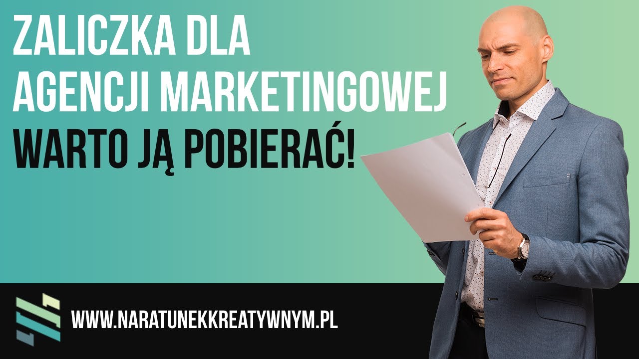 🛟 Zaliczka dla agencji marketingowej - warto ją pobierać!