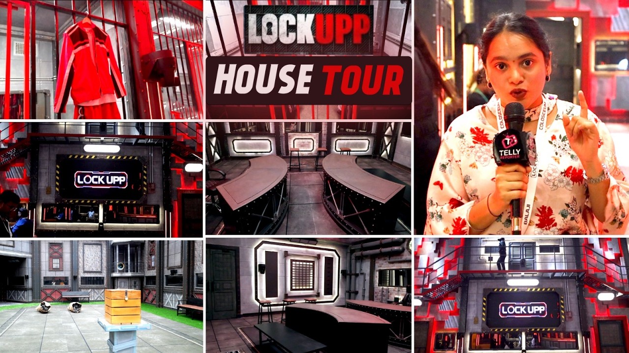Эксклюзивная экскурсия по съемочной площадке шоу Lock Upp: внутри тюрьмы, мастерской, локерной с ...