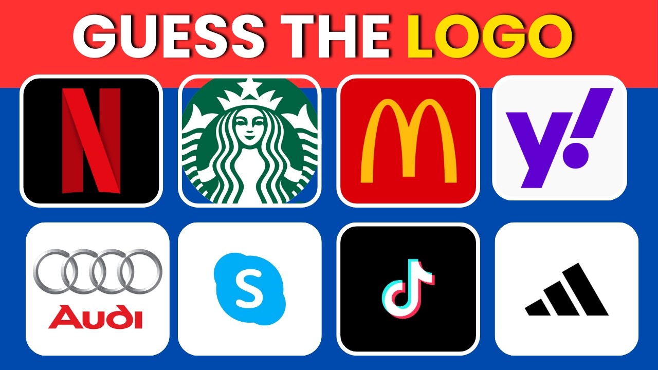 Guess the LOGO | 50 Questions Everyone Should Know! 🙂