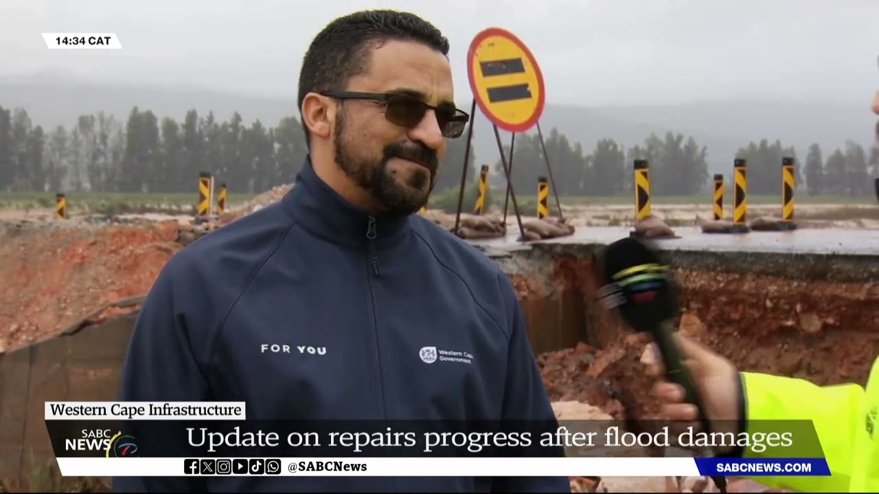 Western Cape Infrastructure | Update on repairs progress after flood damages