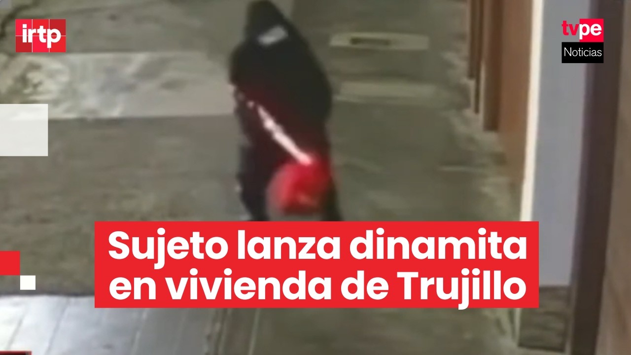 Paquete mortal en Trujillo: dejan explosivos en una casa y de milagro no detonan