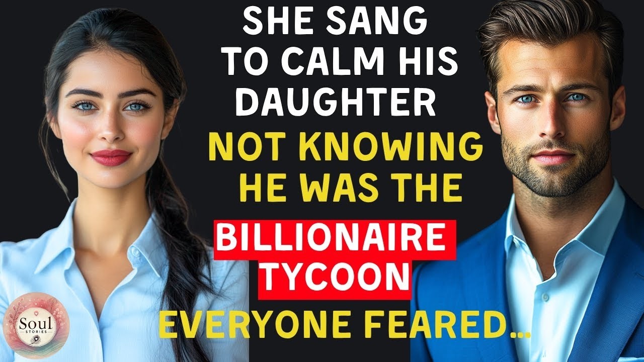 She sang to soothe his crying daughter, unaware the 