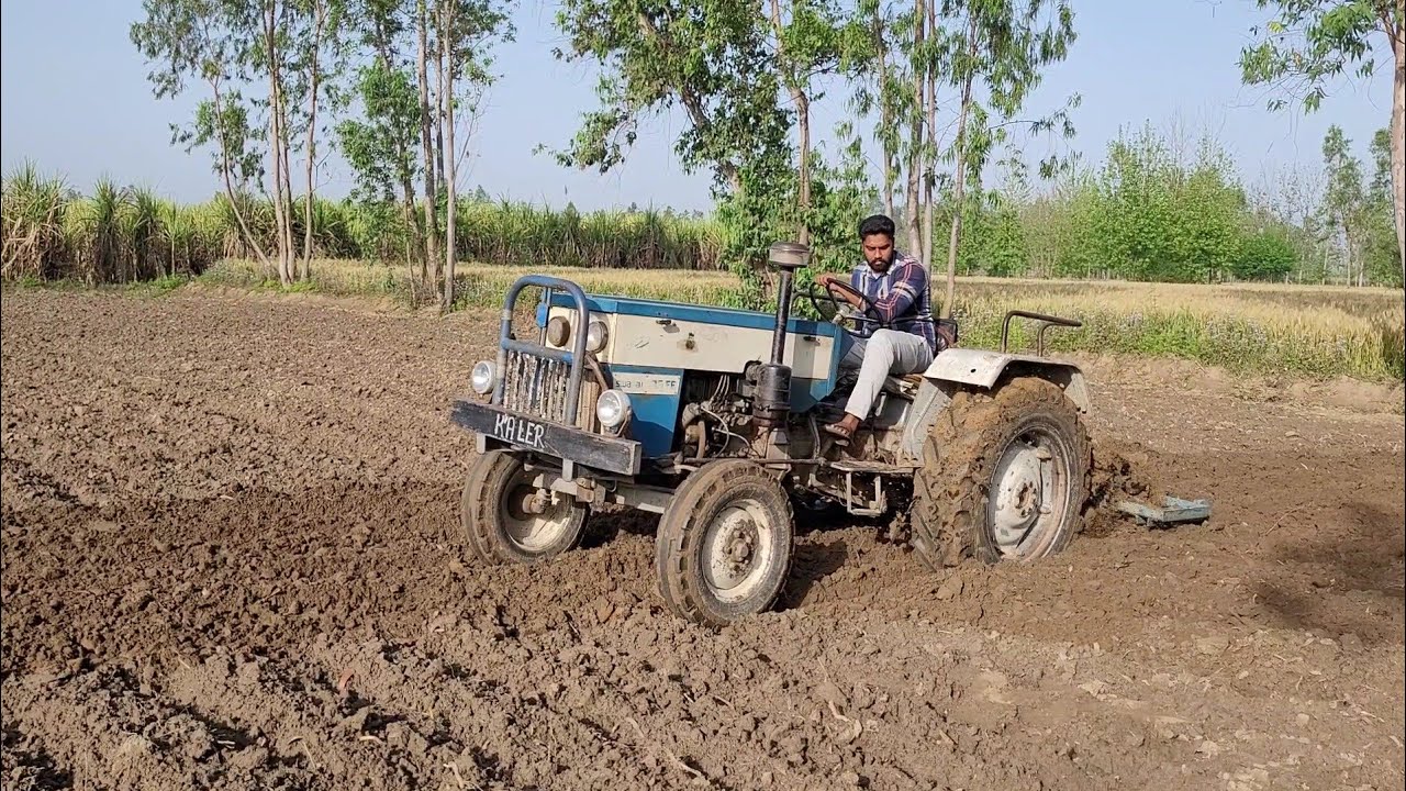 टीलर मे डाल दिये टेम्पर वाले नये मोडल के खुरपे हो गया बन्द🥹Swaraj 735 fe
