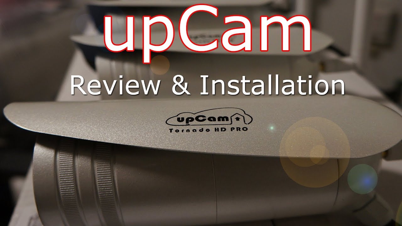 Review: upCam Tornado HD PRO - Outdoor WLAN Kamera [Installation & Review]