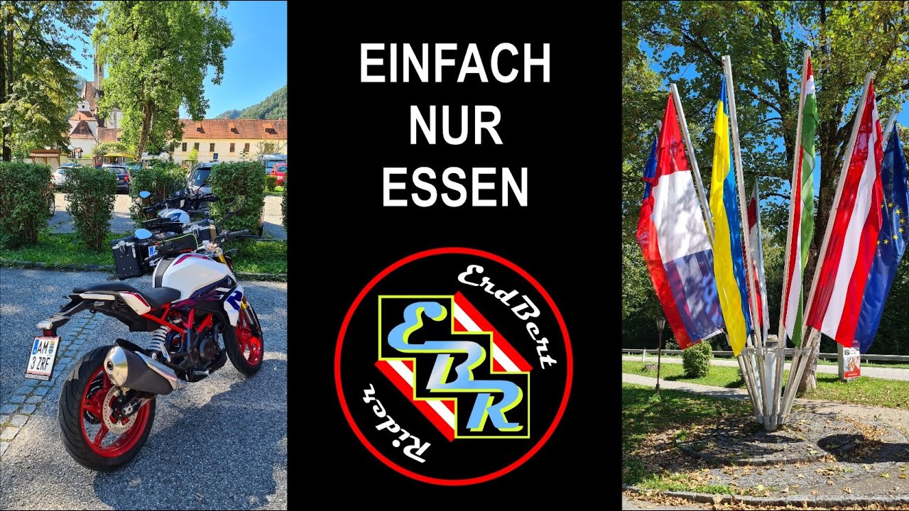 Mit dem Motorrad zur Kartause Gaming / Vater & Tochter / G310R, R1250GS