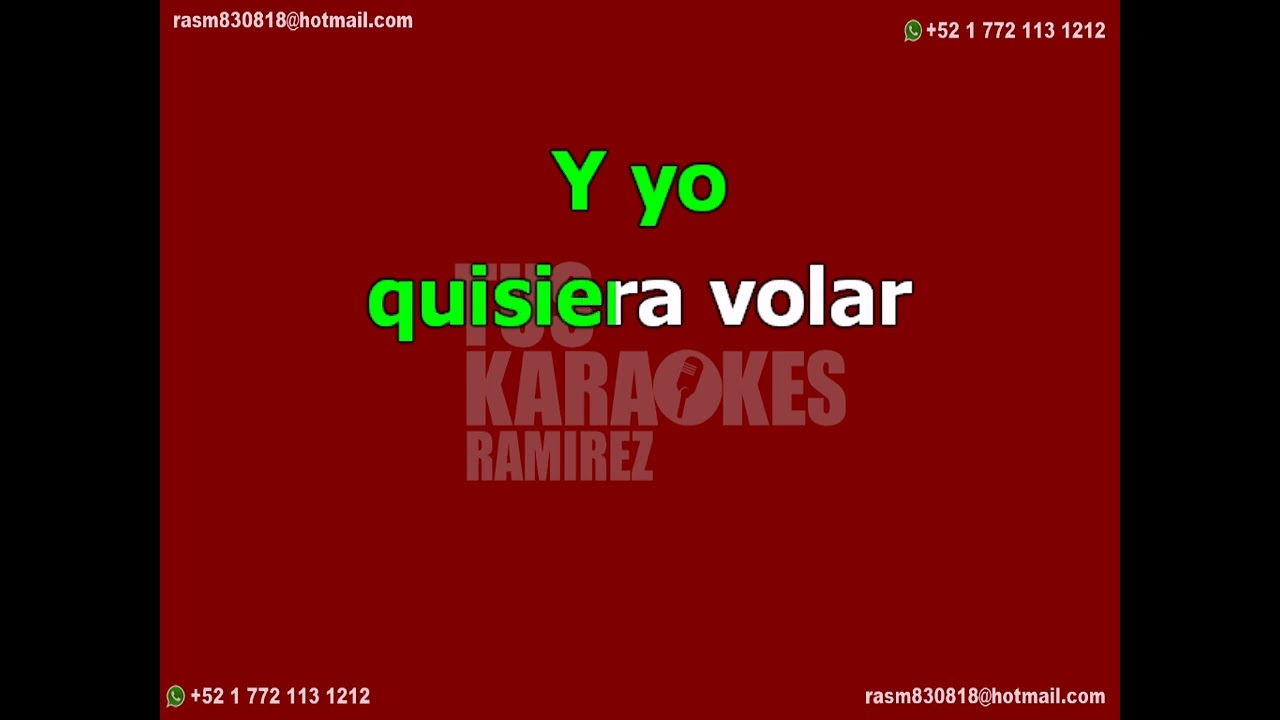 Karaoke Llenando De Amor Javier Hernández
