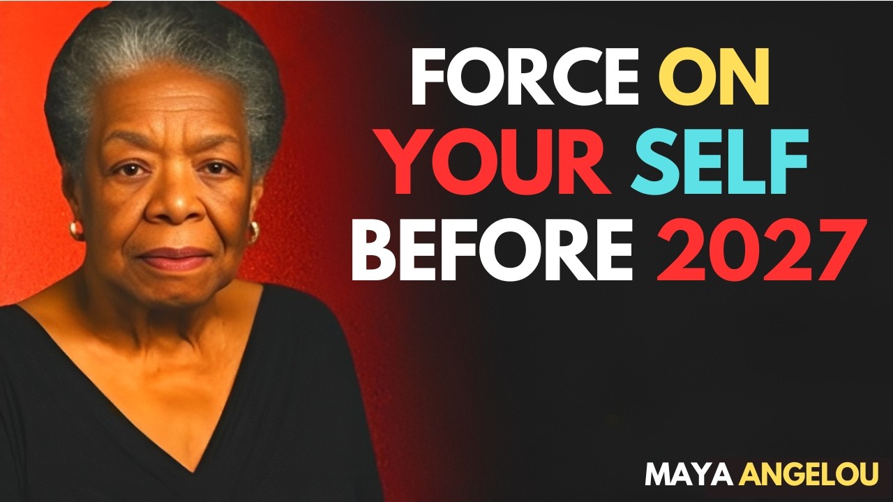 How To Force Yourself To Be Disciplined in 2026 | MAYA ANGELOU MOTIVATION