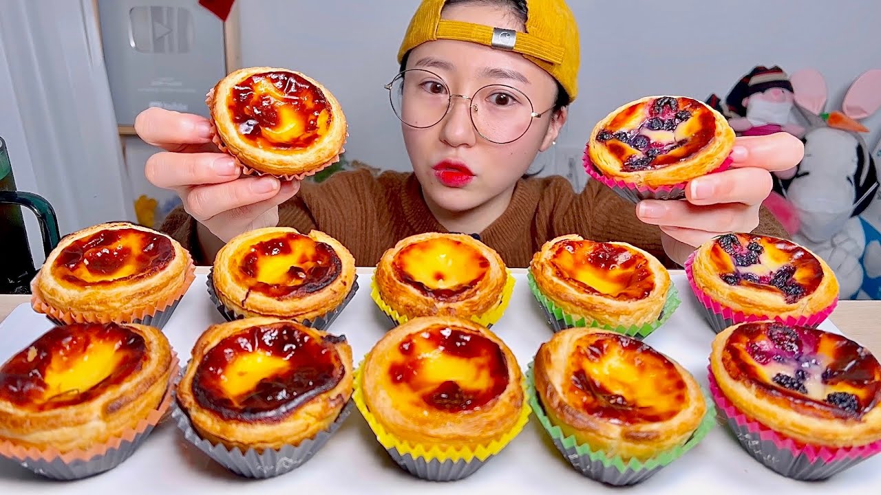 폴바셋 나타 포르투갈 에그타르트 디저트 먹방 Dessert Mukbang