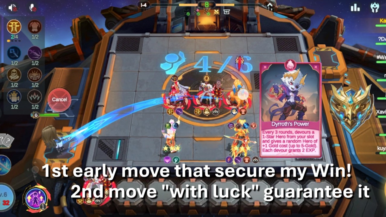 Magic chess GoGo | Early luck, 1st place secure #magicchessgogo #games #mlbb