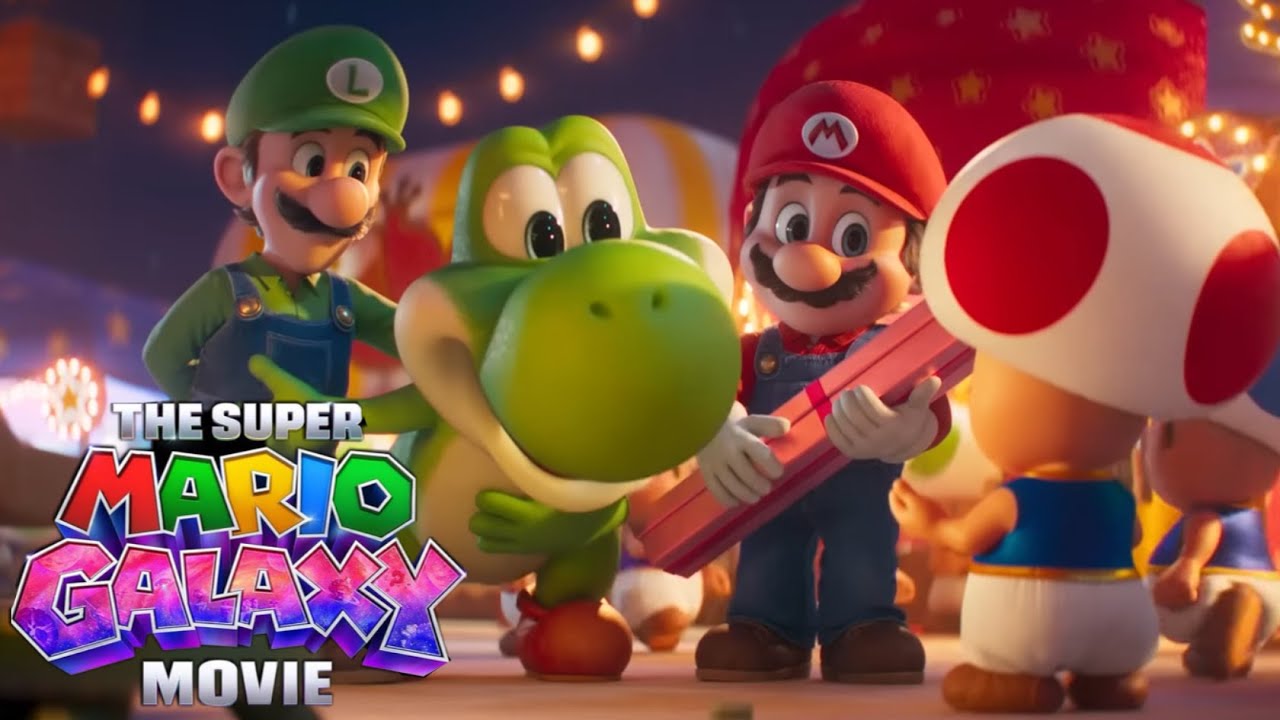 Reacting to The Super Mario Galaxy Movie Yoshi Reveal Trailer