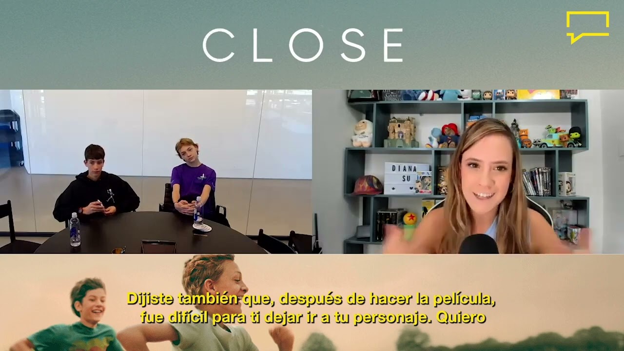 CLOSE  Entrevista con los peque&ntilde;os protagonistas L&eacute;o y R&eacute;mi Eden Dambrine y Gustav De Waele