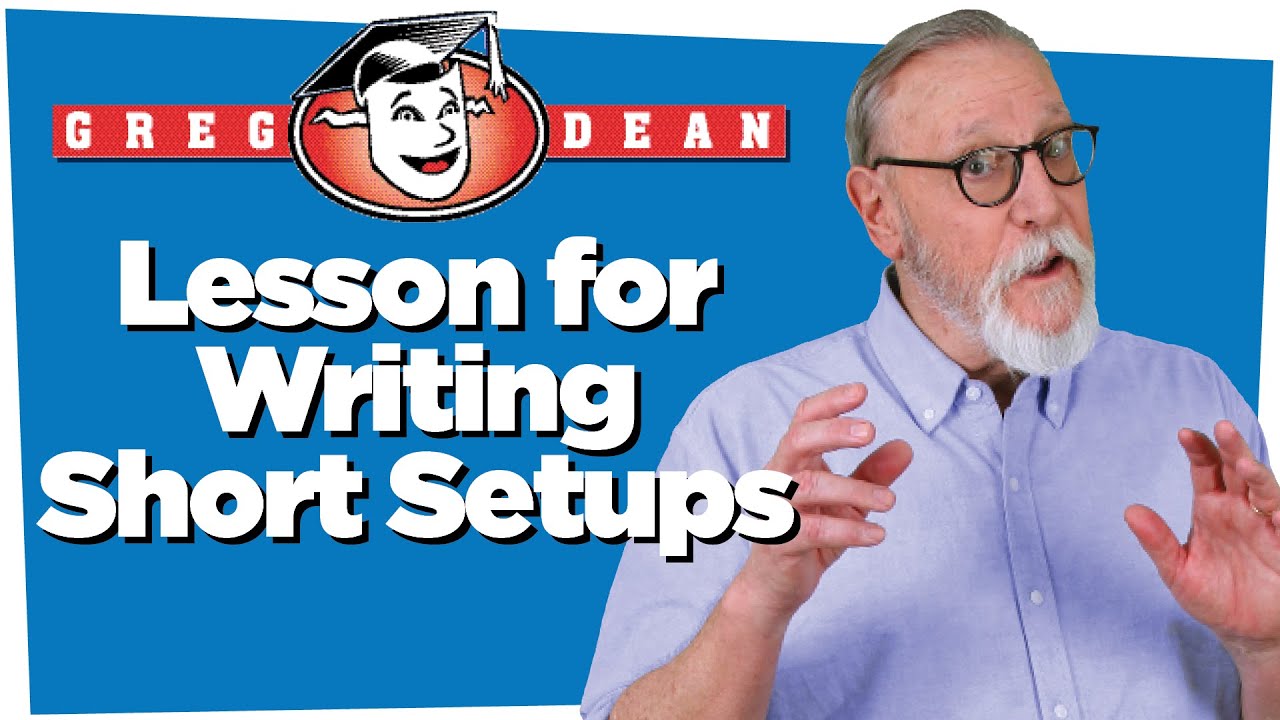 🎤How to Write Setups - Greg Dean Stand Up Comedy Classes  #jokewriting #comedians #standupcomedy