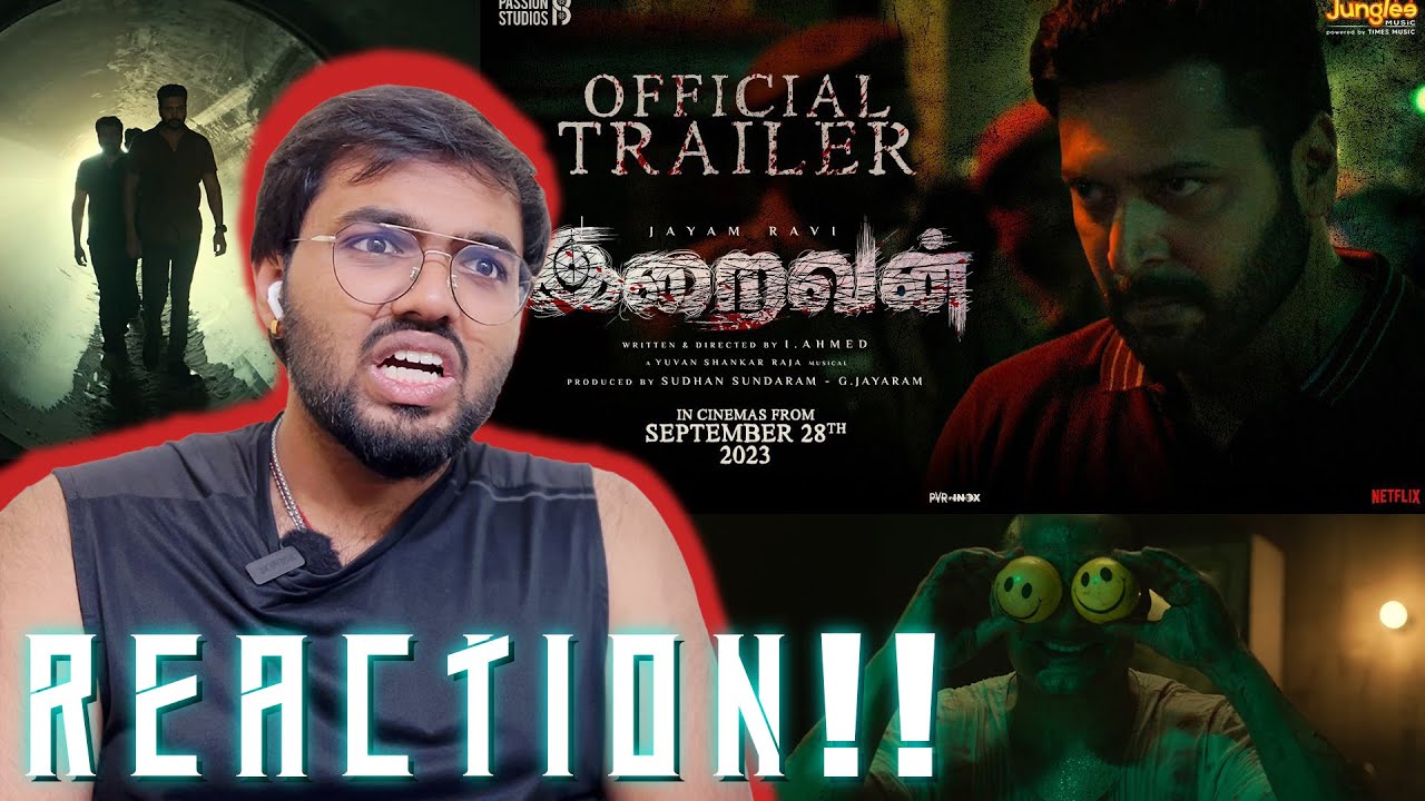 Iraivan Trailer | REACTION!! |Jayam Ravi | Nayanthara | Yuvan Shankar Raja | I. Ahmed |
