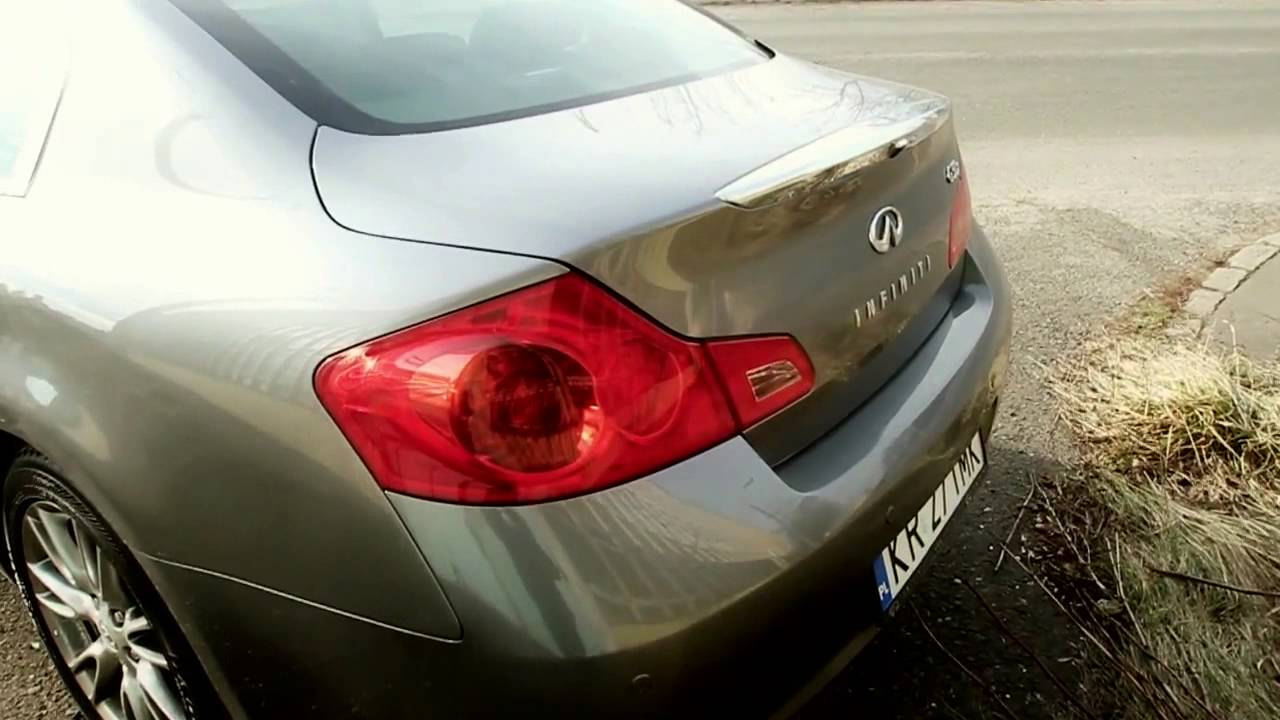 Infiniti G37x GT Sedan - Test 3/4