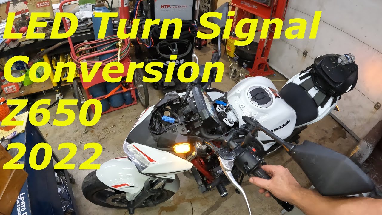 Kawasaki Z650 LED Signal conversion