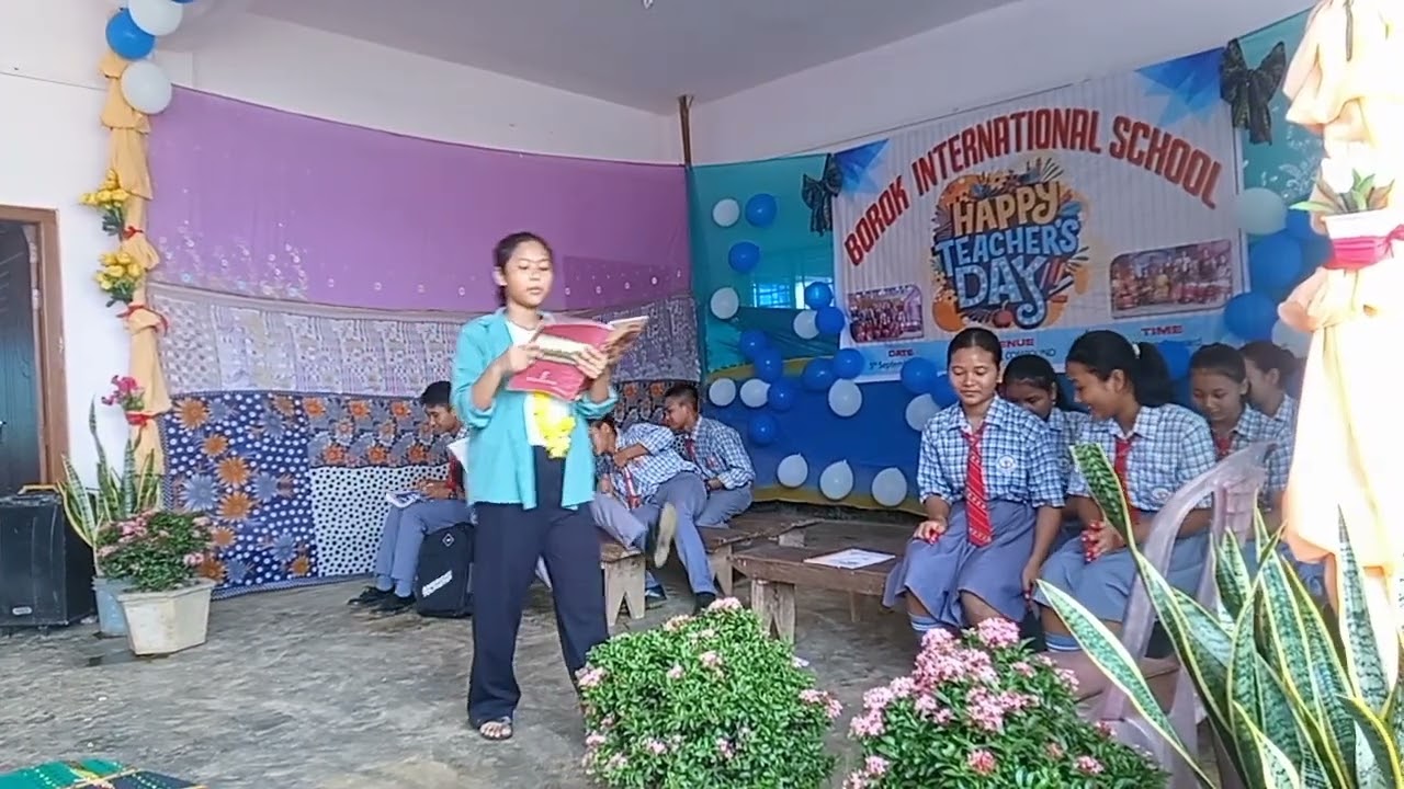 Drama Borok International school Students||Happy Teachers day||#Teachersday