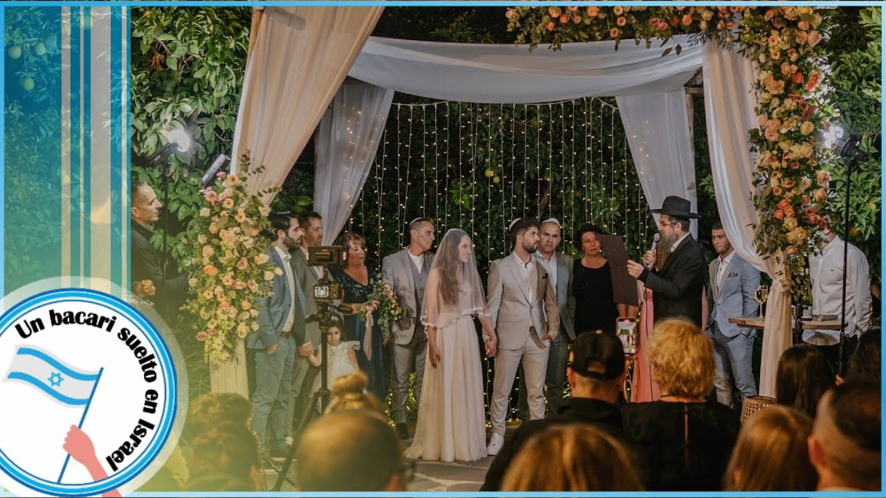 Asi son las bodas judias en Israel - hermoso video !