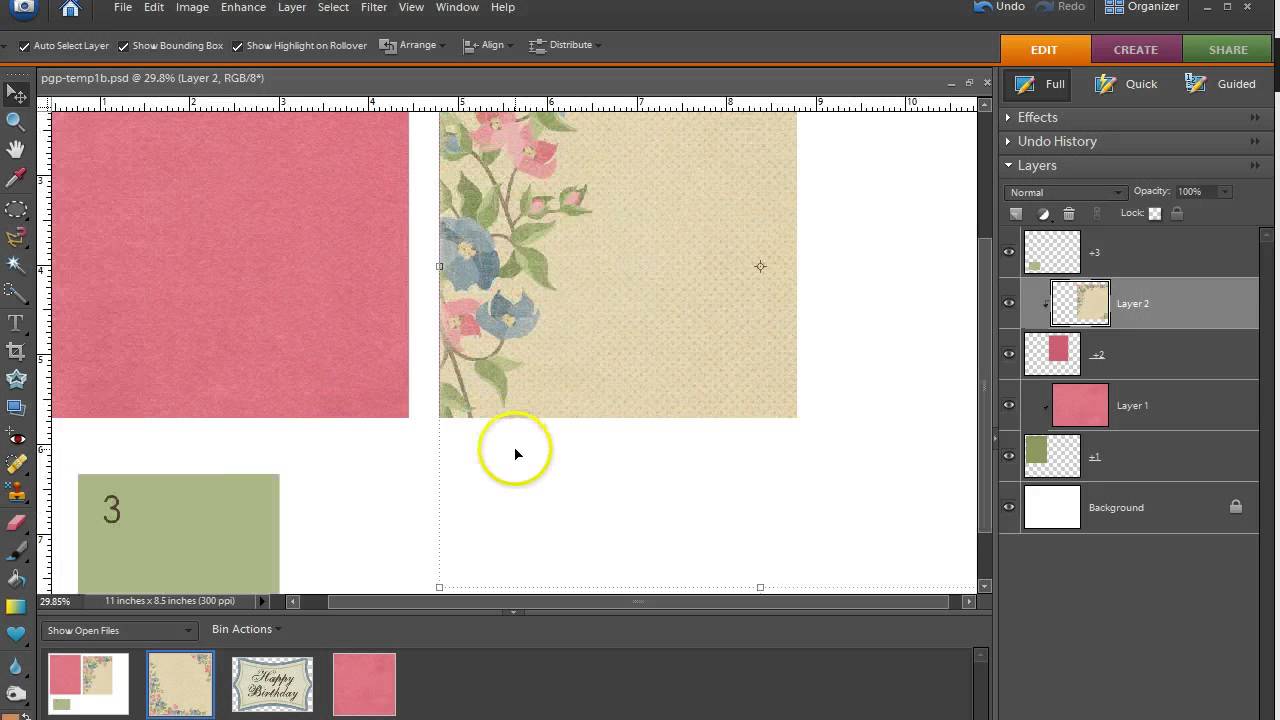 Hybrid Greeting Card Making Class - Day2, Video 1, Altering Digital Supplies