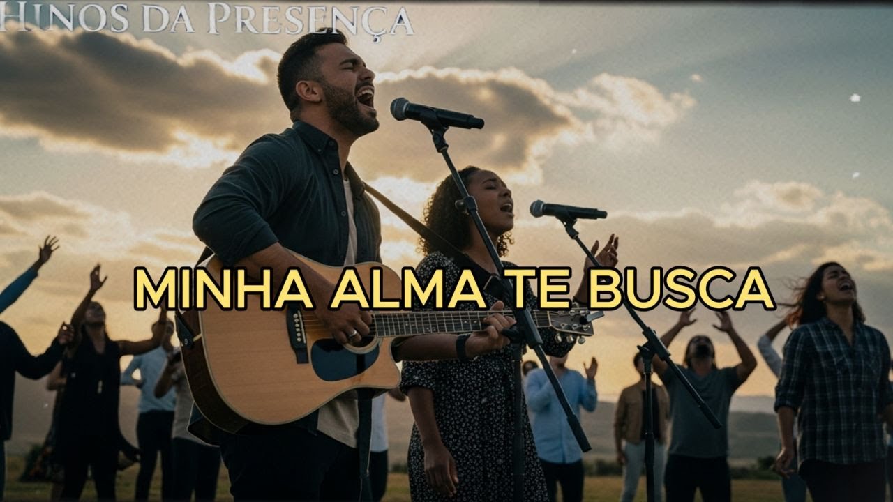 MINHA ALMA TE BUSCA | Hinos da Presença