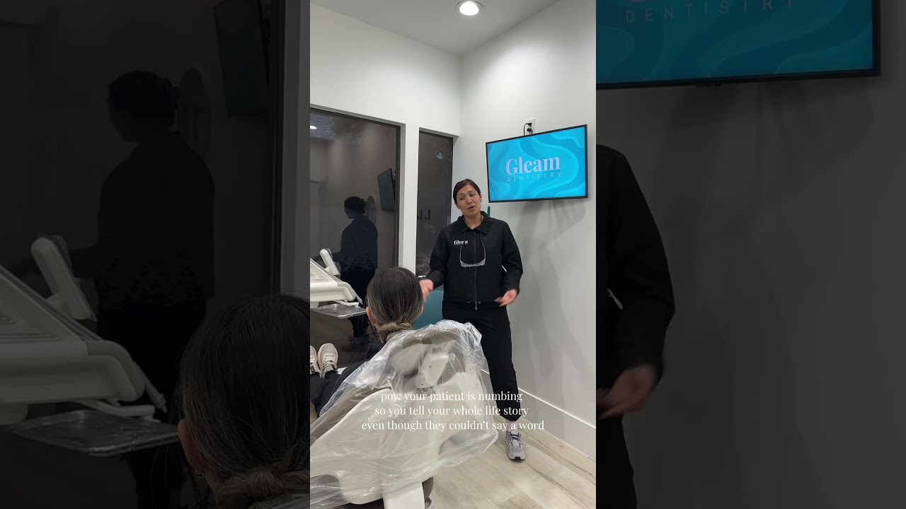 POV tell your patient your whole life story #dentist #dentalassistant #funnydentist