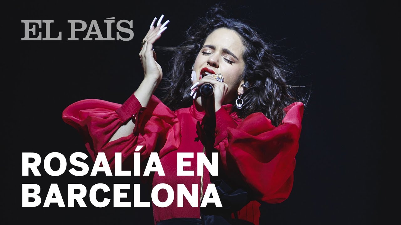 ROSALÍA triunfa en BARCELONA y llena EL PALAU SANT JORDI