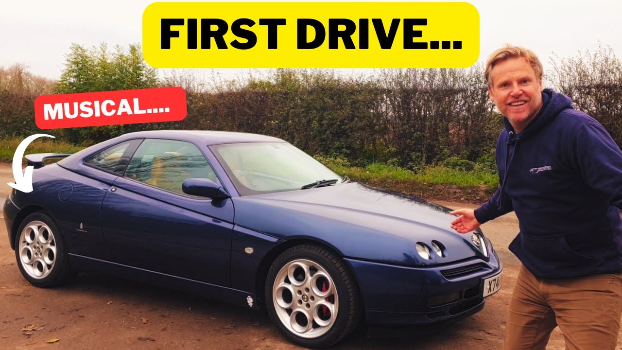 Волшебно... Первая поездка на моем Alfa Romeo GTV 3.0L V6 за 3000 фунтов... Видео 2. @Exhausted-a...
