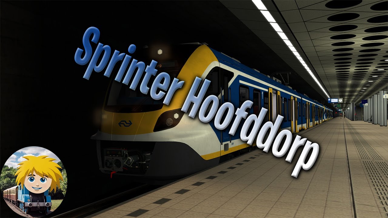 Terug van vakantie, Sprinter Hoofddorp!! - Train Sim Classic 2024