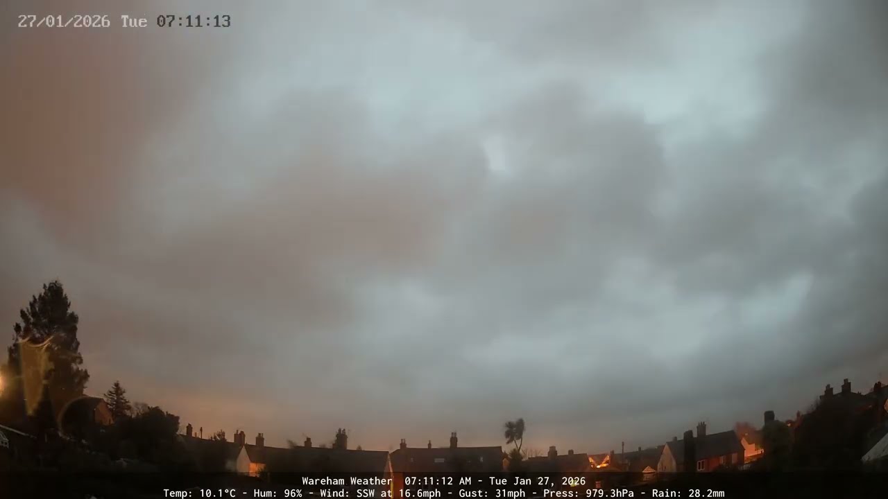 Wareham - Daily Time-lapse - 27/01/2026