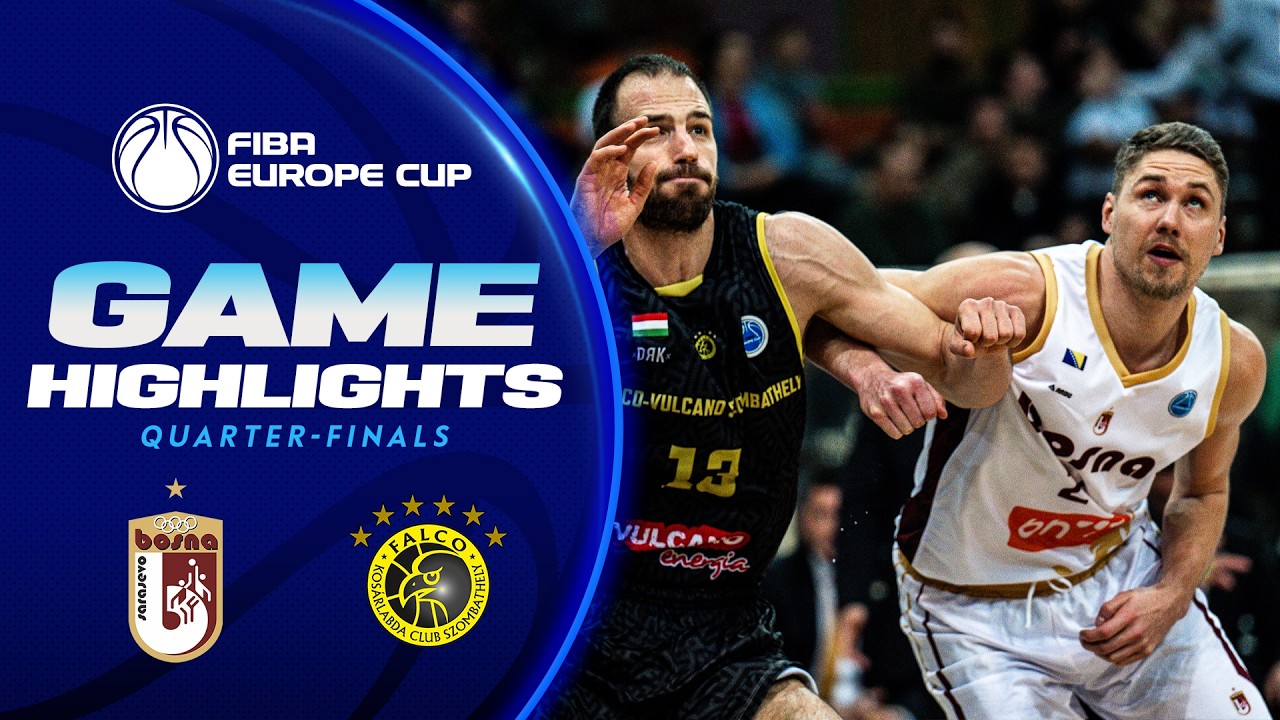 Quarter-Finals: KK Bosna BH Telecom v Falco Vulcano Energia | Highlights | FIBA Europe Cup 2025-26