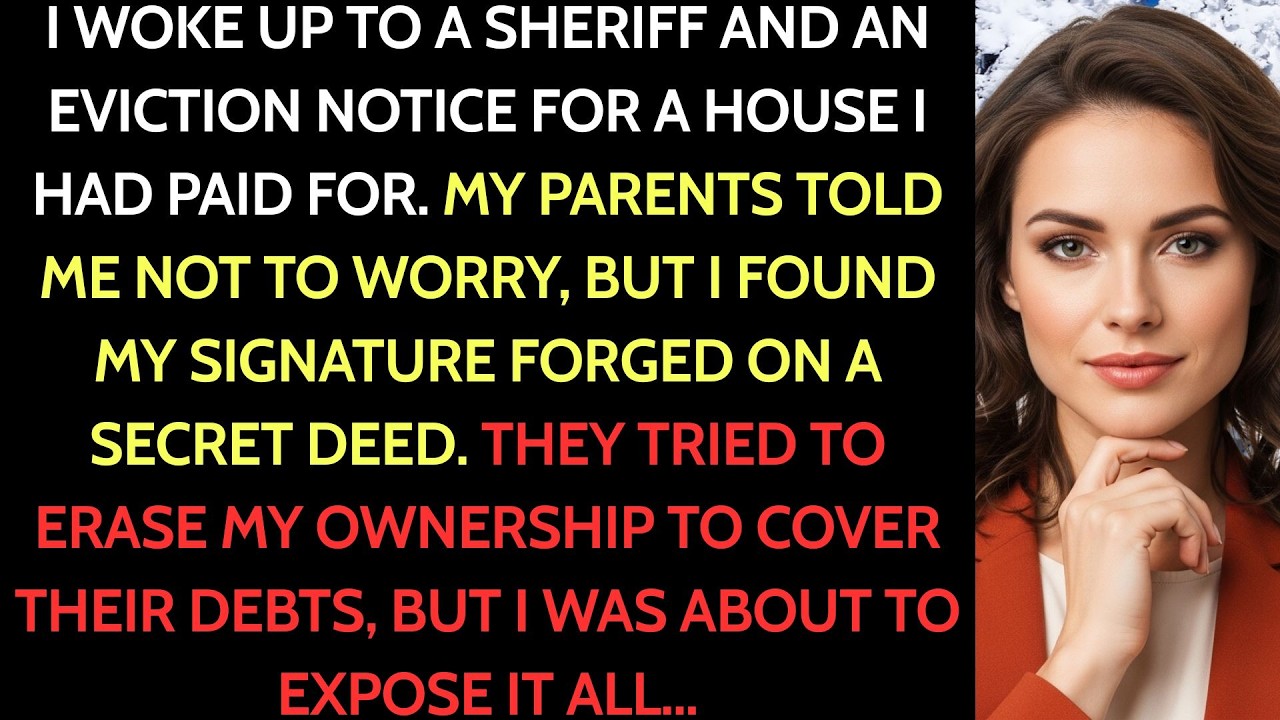 A Deputy Sheriff Showed Up at 6 AM with an Eviction Order—My Parents Filed It Behind My Back and…