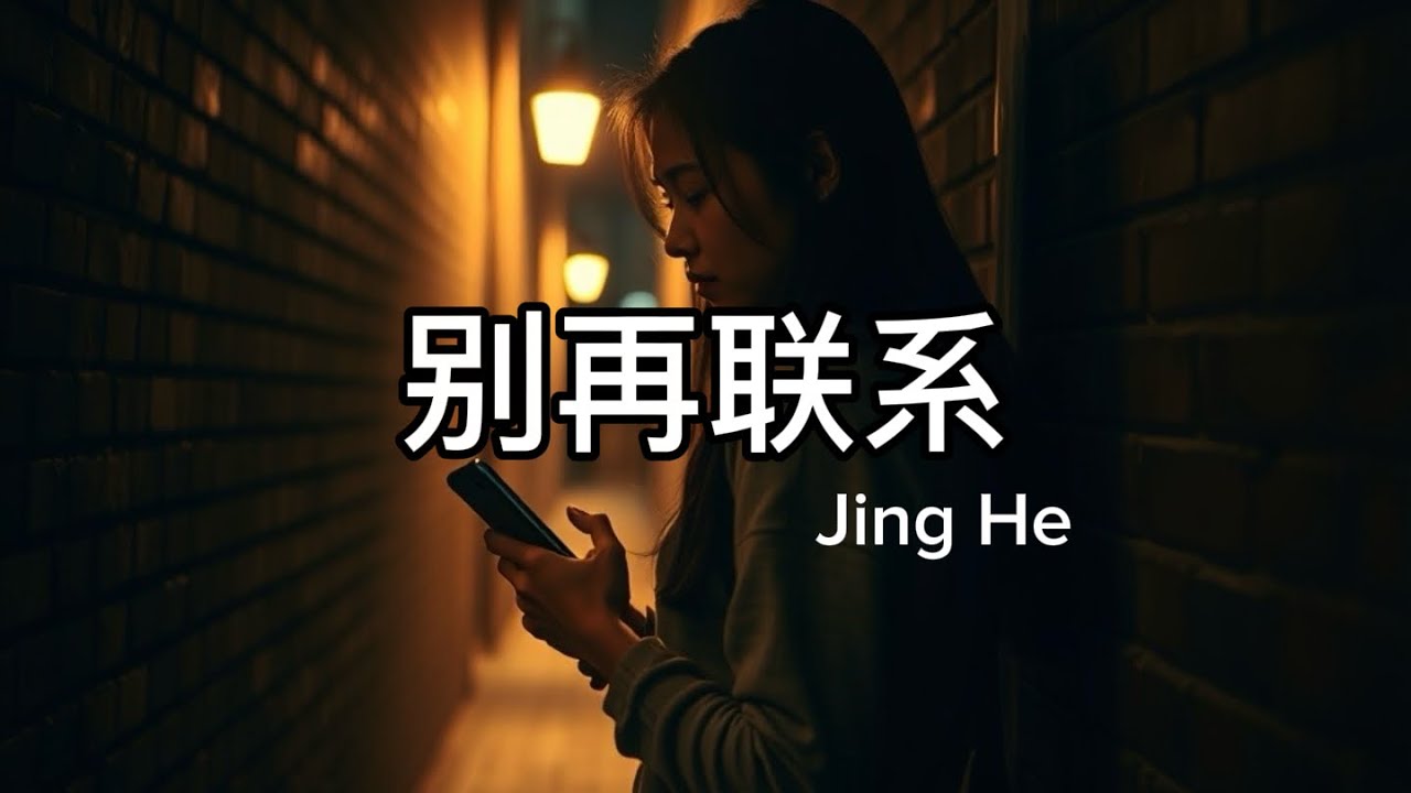 【伤感】Jing he - 《别再联系》『发的消息已读不回，这些日子你在哪里』