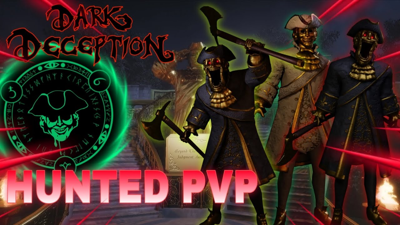 Deadly Decadence In Dark Deception: Hunted PVP OFFICIALLY OUT | New Map In Roblox Hunted