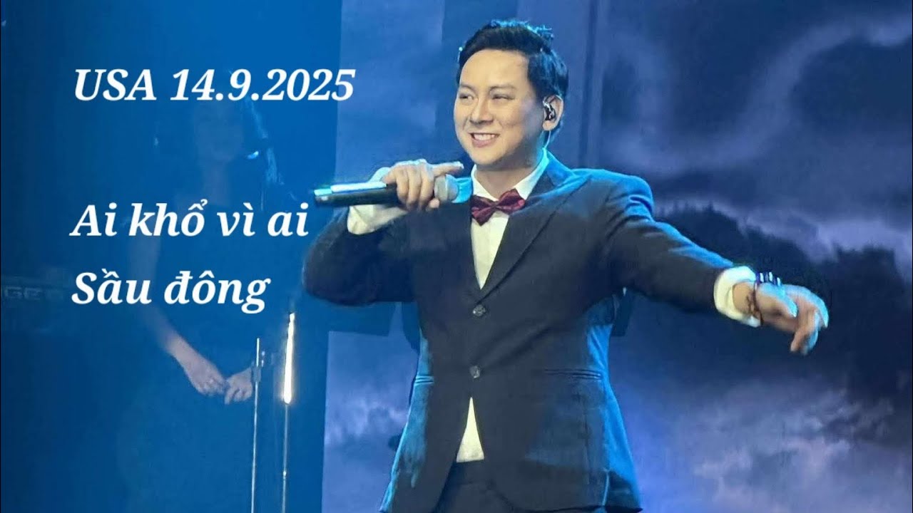 Ai khổ vì ai. Sầu đông. Hoài Lâm được Khán giả USA cổ vũ nồng nhiệt 