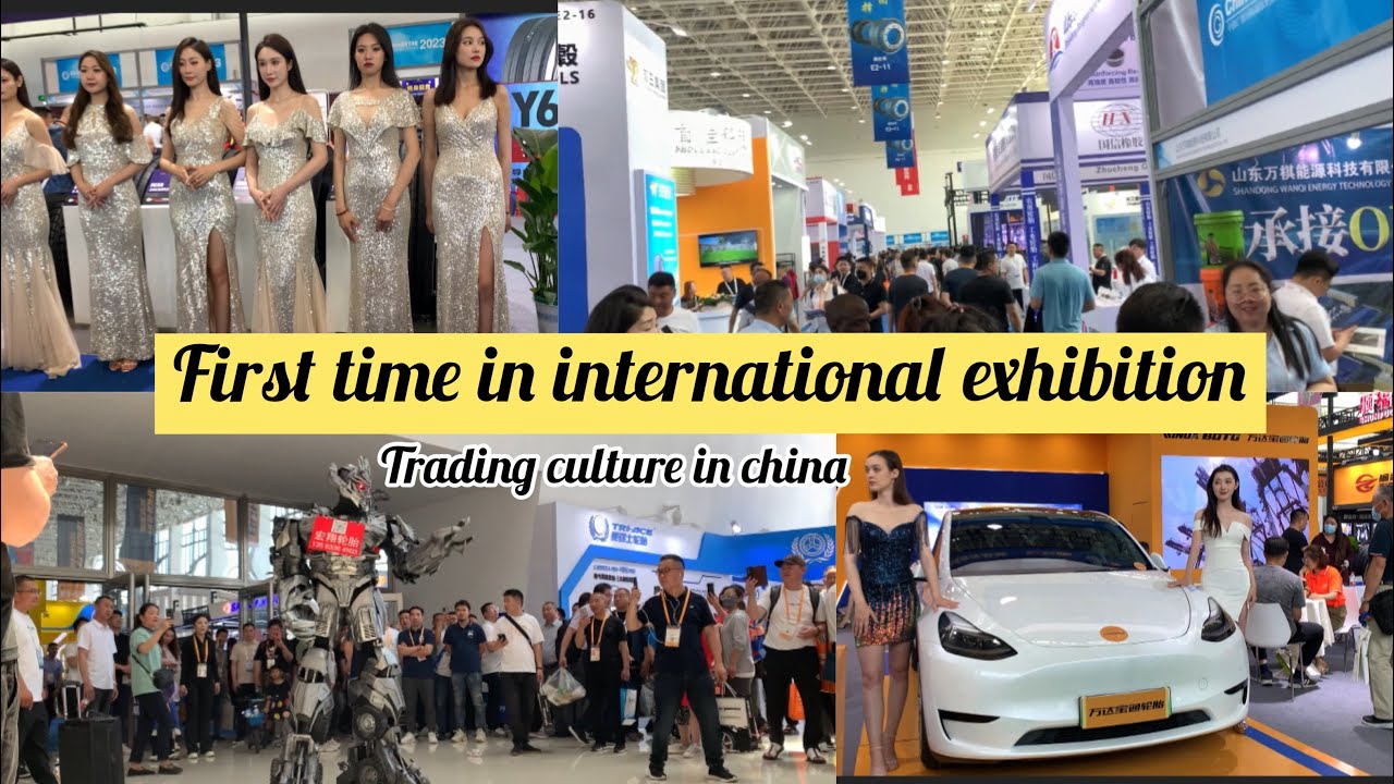 First time attending  International Exhibition in china”Guangrao rubber and tyre expo”#viralvideo