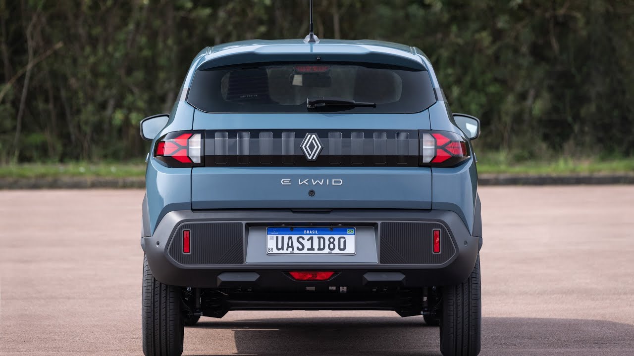 Представлен новый обновленный электромобиль Renault Kwid #kwid