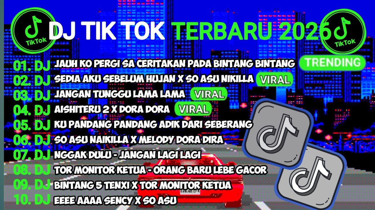DJ TIKTOK TERBARU 2025🎵DJ JAUH KO PERGI SA CERITAKAN PADA BINTANG BINTANG