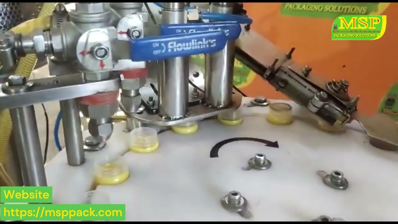 Tez Aur Aasaan Ghee Packaging! Automatic Ghee Filling & Capping Machine | MSP Packaging Solutions