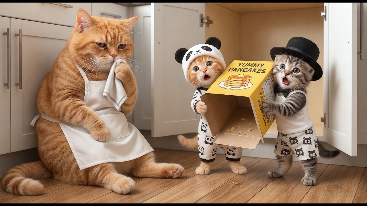 Who Ate Mama Cat&rsquo;s Pancakes?! 😱🐱 | Cute Kittens Sweet Story
