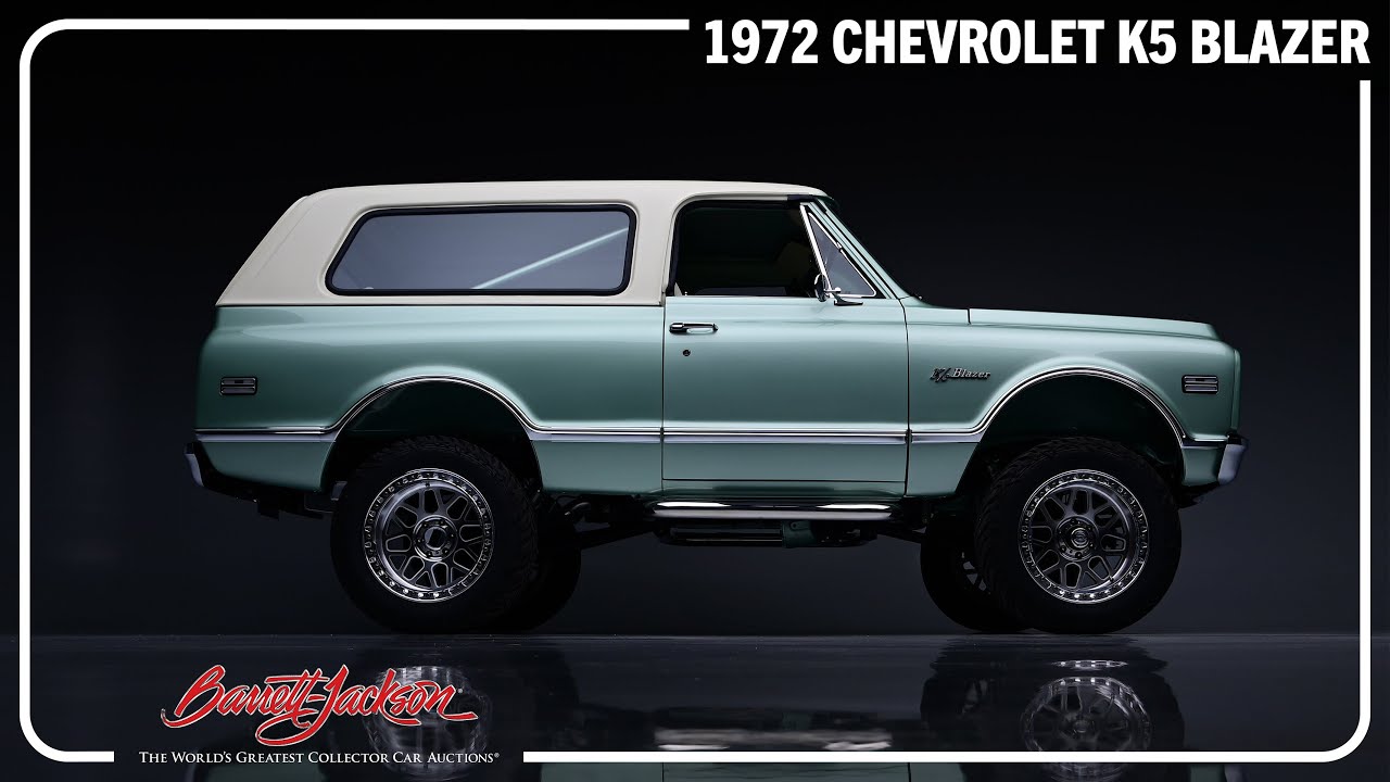 1972 Chevrolet K5 Blazer Custom SUV - BARRETT-JACKSON 2024 SCOTTSDALE AUCTION