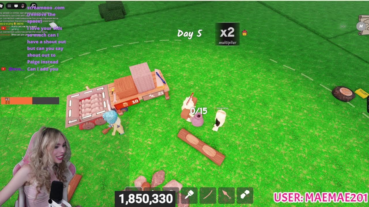🔴LIVE! Audra INVITED YOU to play Roblox!