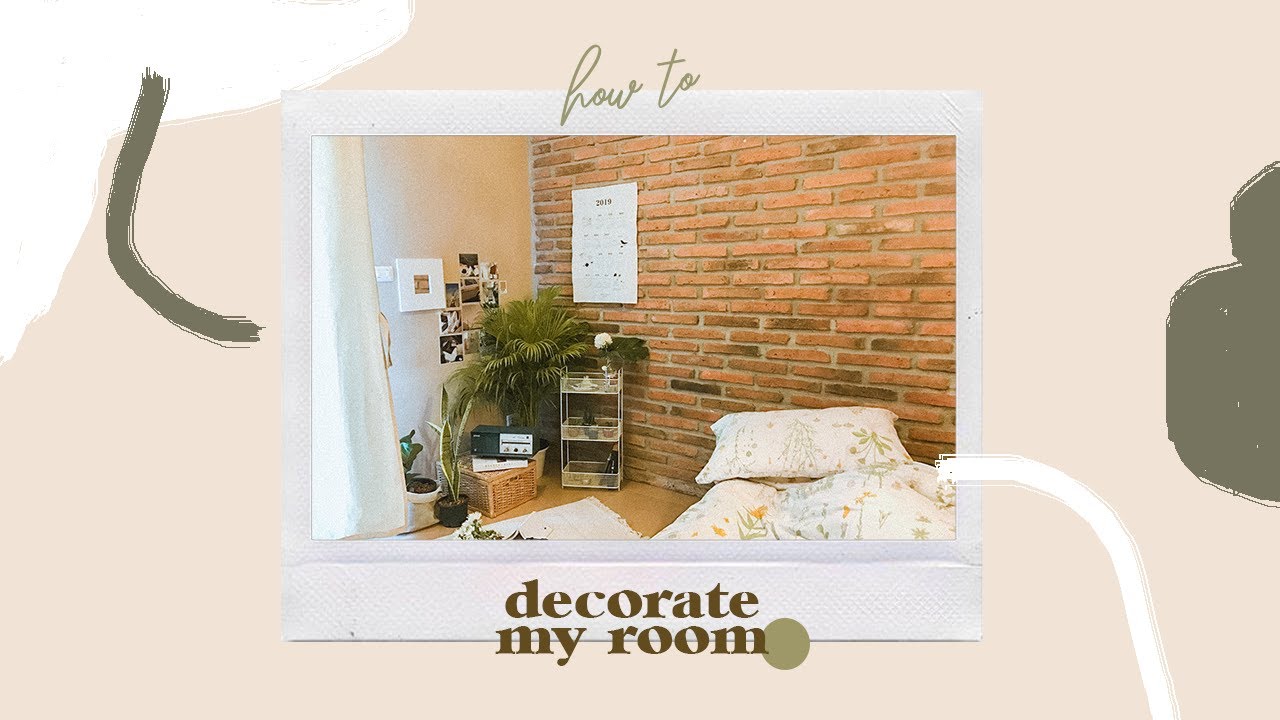 HOW TO DECORATE MY ROOM🌿 | แต่งห้องยังไง+แหล่งซื้อของแต่งห้องราคาถูก