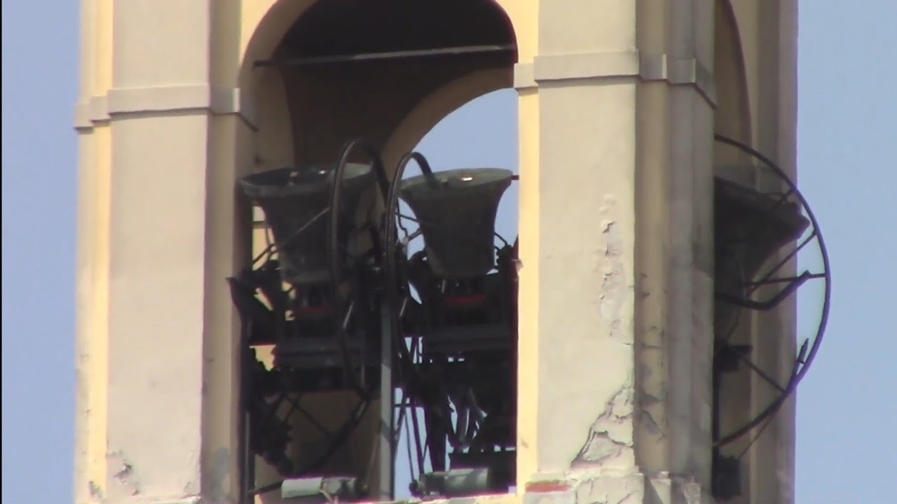 Le campane di Miradolo Terme (PV) - Chiesa Parrocchiale di S. Michele (3). video 774