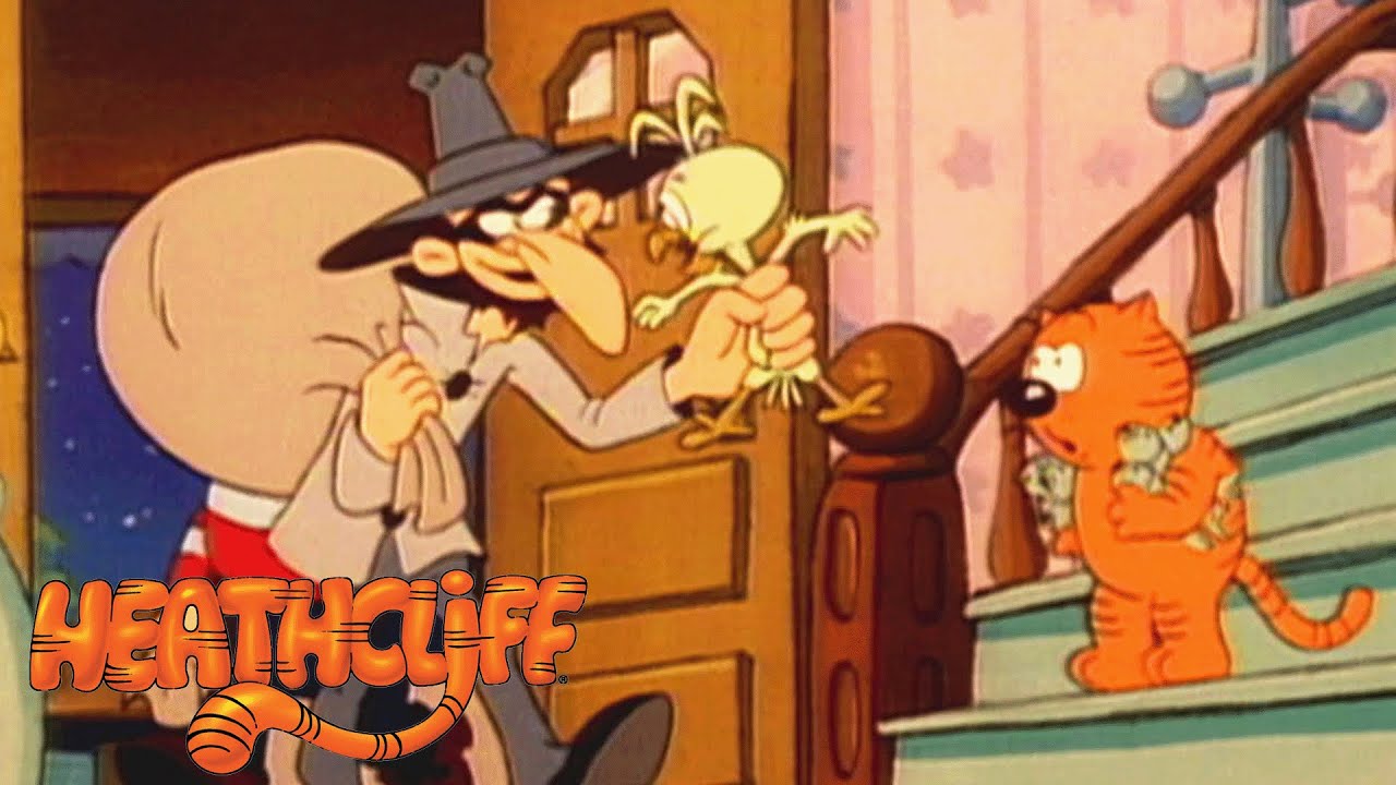 Cat Burglar Heathcliff | Heathcliff - WildBrain | Full Episodes for Kids