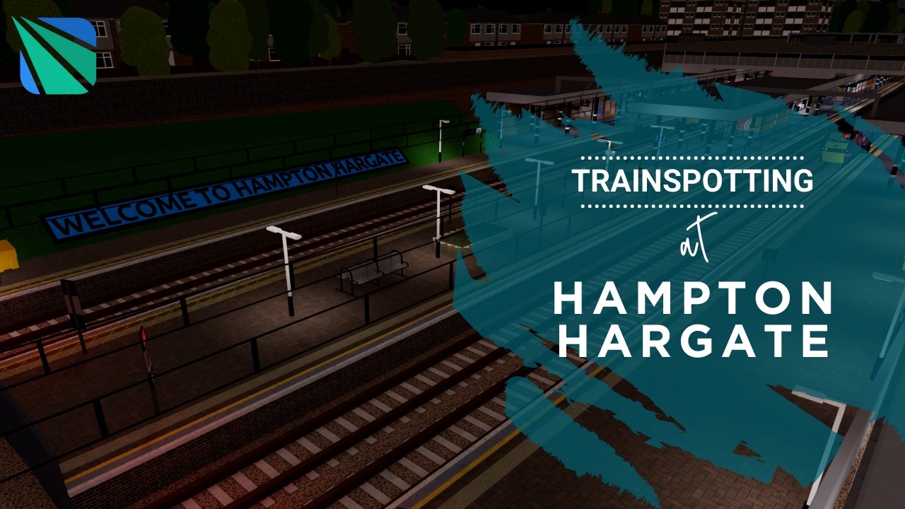 SCR Rush Hour at Hampton Hargate 🚆 | Trainspotting Roblox