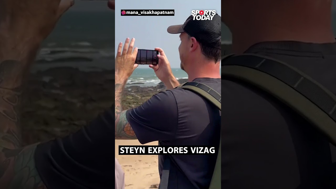 Dale Steyn blown away by scenic beaches in his Vizag city exploration tour |Sports Today