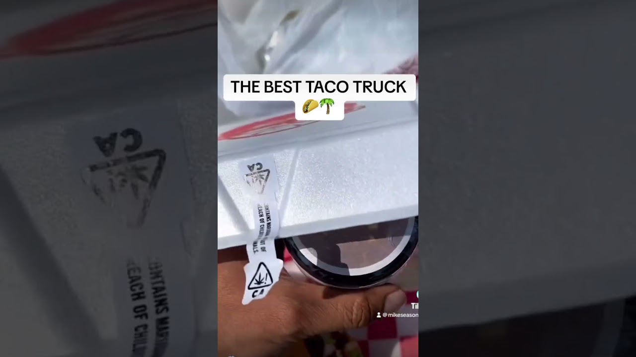 Cannabis taco truck 🌮🌴.. #viral #cannabis #420 #smoke #tacos #taqueria